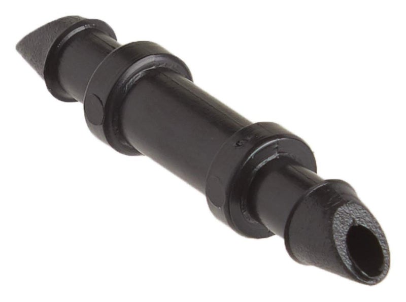 Raindrip 312050B Drip Irrigation Fittings Single Barbed Coupling Connectors, 1/4-Inch, 50 Per Bag, for Trees, Shrubs, Gardens, Black - Image 2